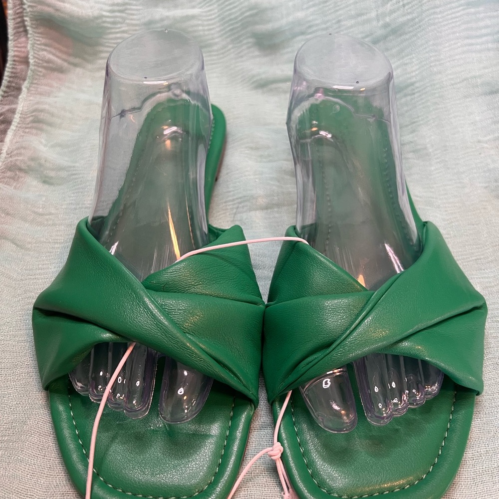 J. Crew Green Women's Sandals